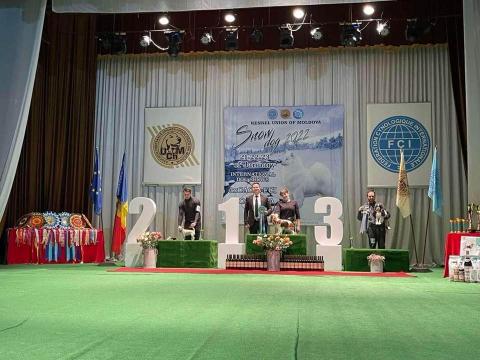 Moldova, Orhei 21-23.01.2022 FCI 3xCACIB.